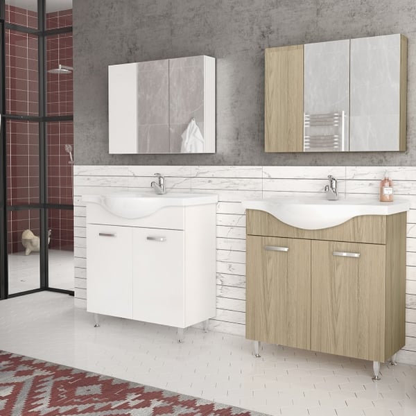 Έπιπλο Σετ Luna 80 Λευκό